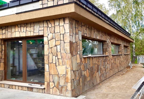 Плитняк кора дерева для фасада купить в Новой Ляле