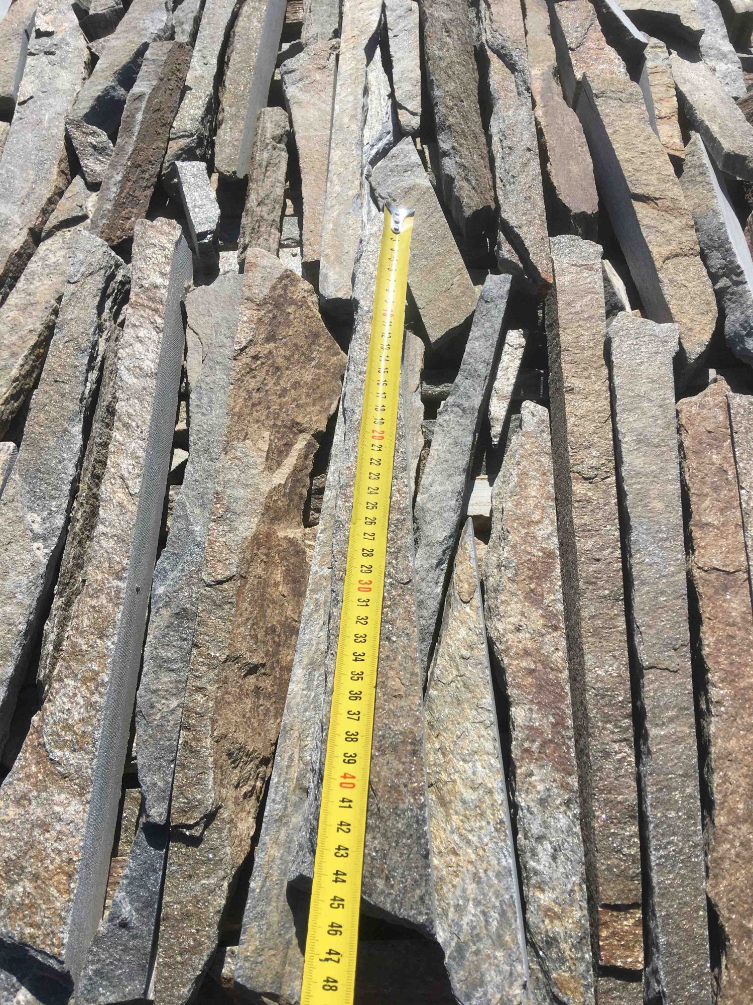 Горбушка златолит мультиколор для облицовки купить в Новой Ляле