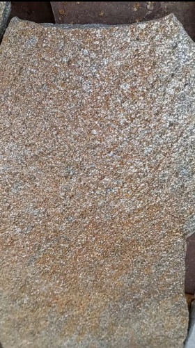 Плитняк златолит серебристый для цоколя, отмостки купить в Новой Ляле