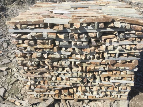 Горбушка златолит золотистый для облицовки купить в Новой Ляле