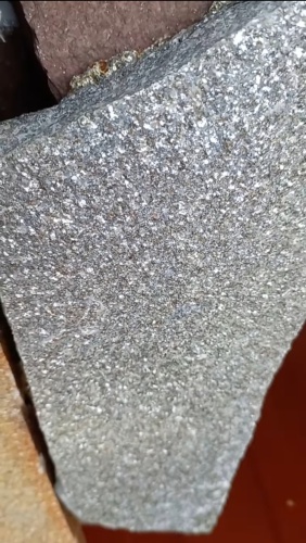 Плитняк златолит серебристый для цоколя, отмостки купить в Новой Ляле