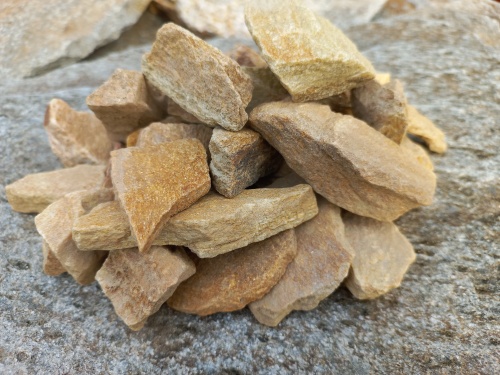 Златолит жёлтый декоративная каменная крошка купить в Новой Ляле